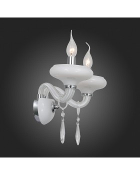 SL756.501.02 Бра ST-Luce Хром, Белый/Белый, Прозрачный E14 2*40W BAMBOLINA-foto9