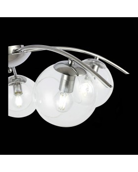 SLE102602-05 Люстра потолочная Хром/Прозрачный E14 5*40W RATELLA-foto6