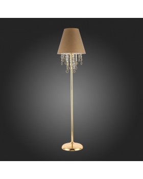 SL1138.205.01 Торшер Французское золото/Бежевый, Прозрачный E27 1*40W MEDDO-foto8