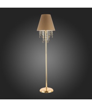 SL1138.205.01 Торшер Французское золото/Бежевый, Прозрачный E27 1*40W MEDDO-foto8