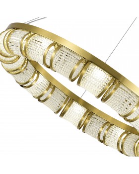 SL6011.303.01 Светильник подвесной ST-Luce Латунь/Прозрачный LED 1*50W ESME-foto5