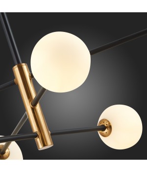 SLE220103-06 Светильник подвесной Черный, Бронза/Белый G9 6*5W ARCOLA-foto9