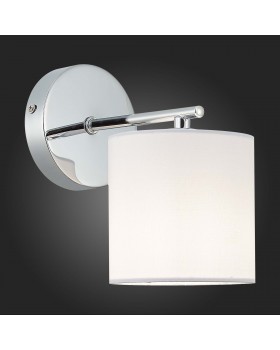 SLE300601-01 Бра Хром/Белый E14 1*40W ESSENZA-foto4