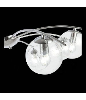 SLE102602-08 Люстра потолочная Хром/Прозрачный E14 8*40W RATELLA-foto4