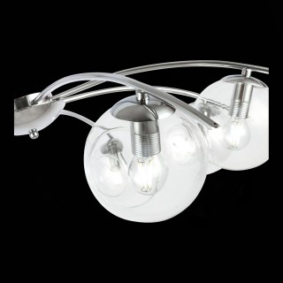 SLE102602-08 Люстра потолочная Хром/Прозрачный E14 8*40W RATELLA-foto4