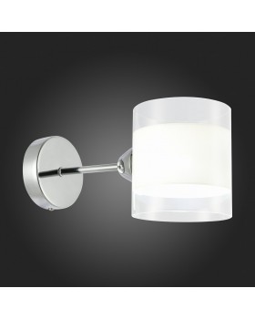 SLE102801-01 Бра Хром/Прозрачный, Белый E14 1*40W MIENTO-foto5