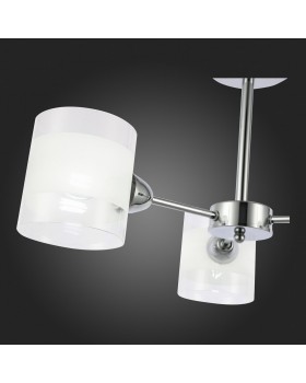 SLE102802-03 Люстра потолочная Хром/Прозрачный, Белый E14 3*40W MIENTO-foto9