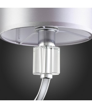 SLE107201-01 Светильник настенный Хром/Светло-серый E14 1*40W SNERE-foto9