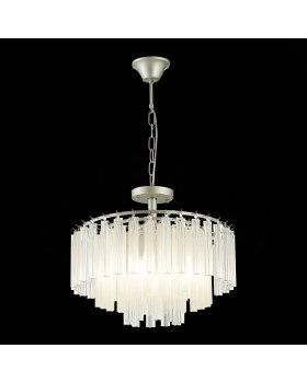 SLE260113-05 Люстра подвесная Серебро/Прозрачный E14 5*40W REGGIO-foto4