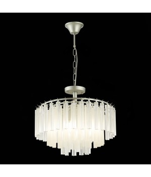 SLE260113-05 Люстра подвесная Серебро/Прозрачный E14 5*40W REGGIO-foto4