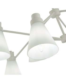 SLE103502-08 Люстра потолочная Белый/Белый E14 8*40W BIANE-foto3