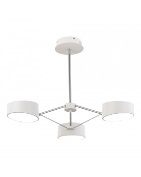 SLE6005-502-03 Светильник потолочный Белый/Белый LED 3*10W VALLE-foto3