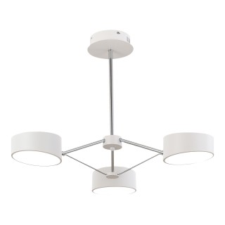 SLE6005-502-03 Светильник потолочный Белый/Белый LED 3*10W VALLE-foto3