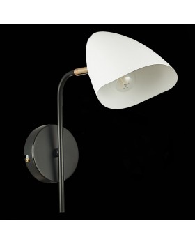 SLE103601-01 Бра Черный, Золотой/Белый E14 1*40W SATTA-foto4