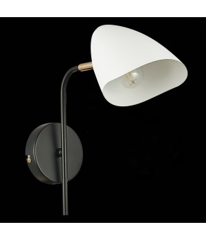 SLE103601-01 Бра Черный, Золотой/Белый E14 1*40W SATTA-foto4