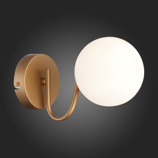 SLE220601-01 Бра Золотистый/Белый E14 1*40W CALABRIA-foto4