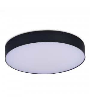 ST606.442.48 Светильник потолочный Черный LED 1*48W 4000K 4 320Lm Ra>85 120° IP20 D400xH55 185-265V Накладные светильники-foto2