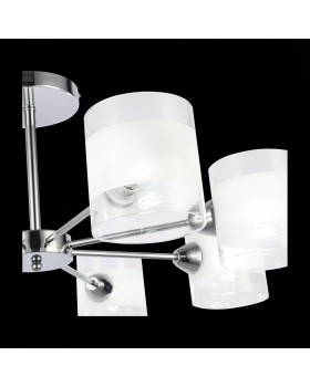 SLE102802-08 Люстра потолочная Хром/Прозрачный, Белый E14 8*40W MIENTO-foto6