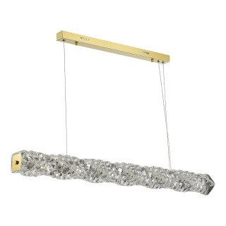 SL6010.203.30 Светильник подвесной ST-Luce Золотистый/Прозрачный LED 1*30W ESPIRA-foto2