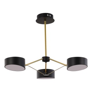 SLE6005-402-03 Светильник потолочный Черный/Черный LED 3*10W VALLE-foto2