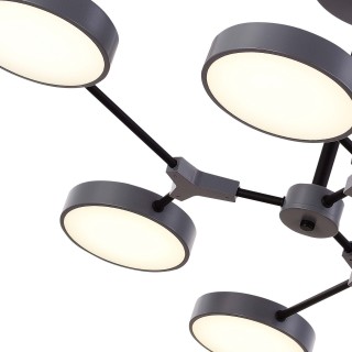 SLE6003-702-06 Светильник потолочный Серый/Серый LED 6*10W MONTA-foto5