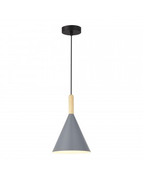 SLE1255-423-01 Светильник подвесной Черный/Серый E27 1*40W ARKET-foto2