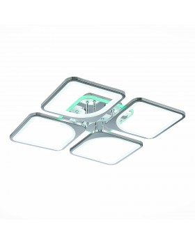 SLE500412-04RGB Светильник потолочный Хром/Белый LED 1*136W RGB 8W 3000-6000K VALIA-foto3