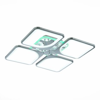 SLE500412-04RGB Светильник потолочный Хром/Белый LED 1*136W RGB 8W 3000-6000K VALIA-foto3