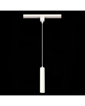 ST151.506.01 Светильник трековый Белый GU10 1*50W IP20 D54xH290 220V Без ламп Однофазная трековая система-foto2