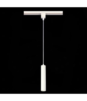 ST151.506.01 Светильник трековый Белый GU10 1*50W IP20 D54xH290 220V Без ламп Однофазная трековая система-foto2