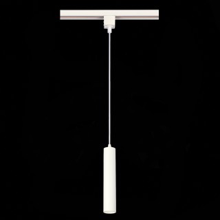 ST151.506.01 Светильник трековый Белый GU10 1*50W IP20 D54xH290 220V Без ламп Однофазная трековая система-foto2