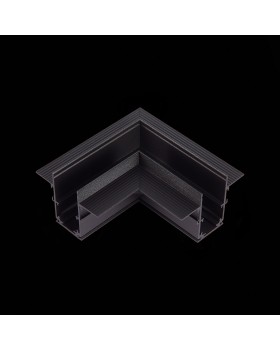 ST007.429.12 Угол-соединитель для встраиваемого магнитного шинопровода под ГКЛ 12мм ST-Luce Черный SKYLINE 48-foto2