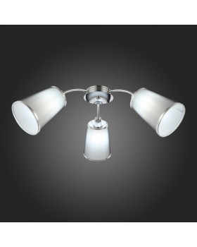 SLE103002-03 Люстра потолочная Хром/Черный E14 3*40W MALEONTE-foto5