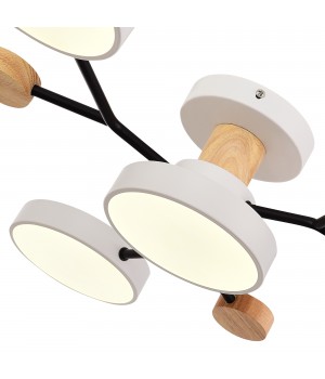 SLE6006-502-04 Светильник потолочный Белый/Белый LED 4*12W 3000K/4500K/6000K FAEMA-foto5