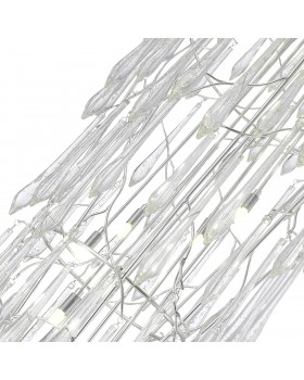 SL1660.103.25 Светильник подвесной ST-Luce Хром/Хром, Прозрачный G9 25*5W 4000K TEARDROPS-foto3