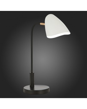 SLE103604-01 Прикроватная лампа Черный, Золотой/Белый E14 1*40W SATTA-foto5