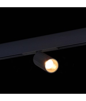 ST807.436.12 Магнитный трековый светильник Черный LED 1*12W 3000K 550Lm Ra>90 IP20 D50xH173 48VV SKYLINE 48-foto4