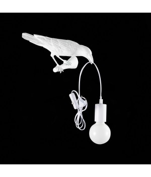 SLE115301-01 Светильник настенный Белый E27 1*40W GAVI-foto4