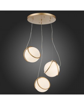 SL1181.353.03 Светильник подвесной ST-Luce Латунь/Латунь, Белый E27 3*40W Acerra-foto5