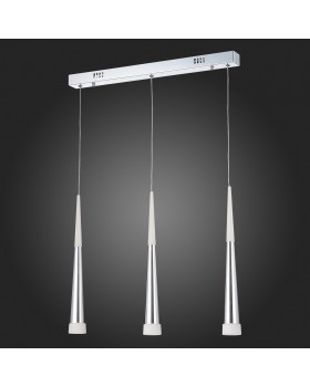 SLE200113-03 Светильник подвесной Хром/Хром, Белый LED 3*7W 3000K ORPELO-foto8