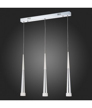 SLE200113-03 Светильник подвесной Хром/Хром, Белый LED 3*7W 3000K ORPELO-foto8