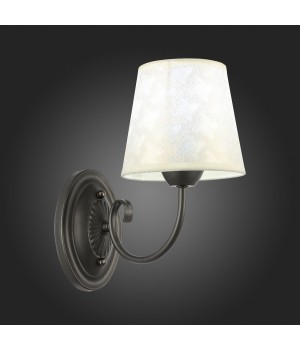 SLE120301-01 Светильник настенный Темно-серый/Бежевый E14 1*40W RIMENTO-foto5