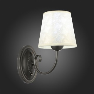 SLE120301-01 Светильник настенный Темно-серый/Бежевый E14 1*40W RIMENTO-foto5