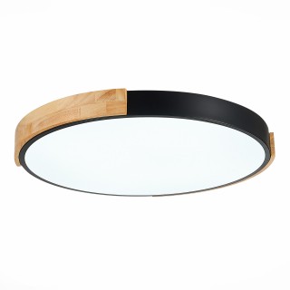 SLE201342-01 Светильник потолочный Черный, Светлое дерево/Белый LED 1*40W 3000K/4000K/6000K DELIA-foto11