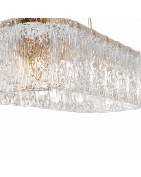 SLE283203-10 Люстра подвесная Золотистый/Прозрачный E27 10*40W RIDA-foto4