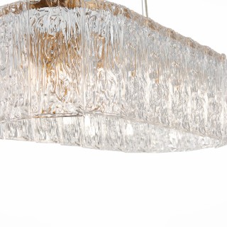 SLE283203-10 Люстра подвесная Золотистый/Прозрачный E27 10*40W RIDA-foto4