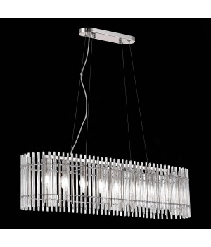 SL1656.113.08 Люстра подвесная ST-Luce Никель/Прозрачный E14 8*40W EPICA-foto5