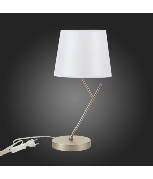 SLE300104-01 Прикроватная лампа Никель/Белый E14 1*40W DENICE-foto6