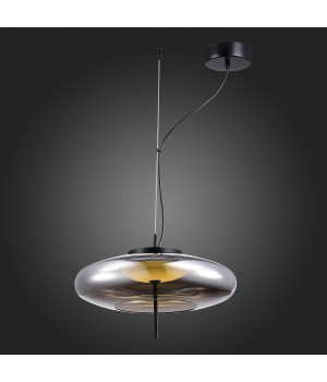 SL6500.403.01 Подвес ST-Luce Черный/Дымчатый LED 1*15W 3000K HELIA-foto5