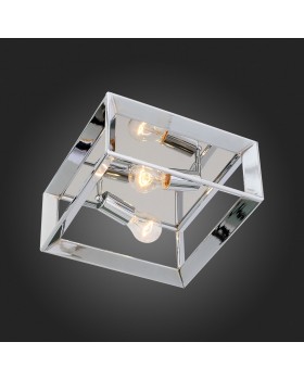 SL381.102.02 Светильник потолочный ST-Luce Хром/Хром E27 2*100W LIVELLO-foto8